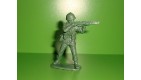 FIGURINE EN PLASTIQUE MONOCHROME SOLDAT U.S  ANNEE 70-80 N°91 (4x5cm)