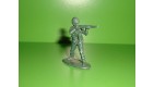 FIGURINE EN PLASTIQUE MONOCHROME SOLDAT U.S  ANNEE 70-80 N°92 (5x5cm)