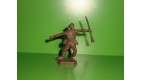 FIGURINE EN PLASTIQUE MONOCHROME SOLDAT U.S  ANNEE 70-80 N°95 (6x6cm)
