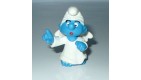 FIGURINE  DES SCHTROUMPFS " ANGE GARDIEN "  PEYO 1984