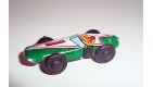 ANCIEN VEHICULE TOLE VERTE COURSE TOYS MADE IN JAPAN (4x1,5cm)