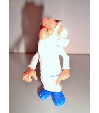 ANCIEN JOUET KINDER N°296 ASTERIX & OBELIX PANORAMIX MONTABLE  