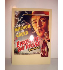 CARTE POSTALE CINEMA - L ETREINTE DU PASSE ROBERT MITCHUM