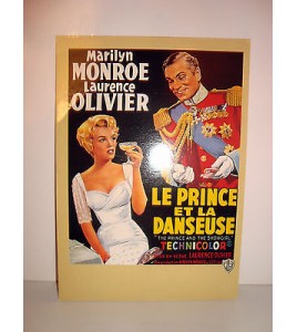 CARTE POSTALE CINEMA - LE PRINCE ET LA DANSEUSE MARILYN MONROE LAURENCE OLIVIER