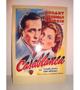 CARTE POSTALE CINEMA - CASANBLANCA BOGART  