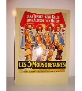 CARTE POSTALE CINEMA - LES 3 MOUSQUETAIRES 