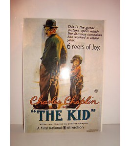 CARTE POSTALE CINEMA - THE KID CHARLES CHAPLIN 