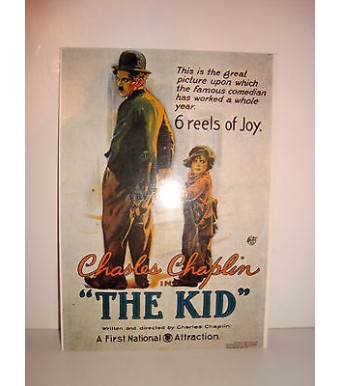 CARTE POSTALE CINEMA - THE KID CHARLES CHAPLIN 