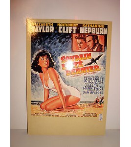 CARTE POSTALE CINEMA - SOUDAIN L ETE DERNIER ELIZABETH TAYLOR HEPBURN