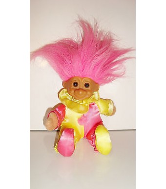 FIGURINE TROLL CLOWN ARLEQUIN (24x15cm)