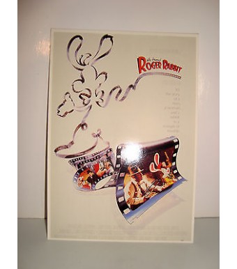CARTE POSTALE CINEMA - ROGER RABBIT 1987 THE WALT DISNEY COMPANY N°3 