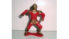 ANCIENNE FIGURINE EN PLASTIQUE SOLDAT MEDIEVAL CROISADE (6x4cm)