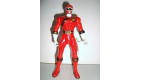 FIGURINE SENTEI POWER RANGER ARTICULEE FORCE ROUGE BANDAI 2001 ARTICULE (14x6cm)