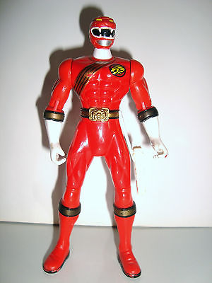 FIGURINE SENTEI POWER RANGER ARTICULEE FORCE ROUGE BANDAI 2001 ARTICULE  (14x6cm) - Games and toys