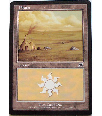 PLAINE - TERRAIN - VF CARTE MTG MAGIC