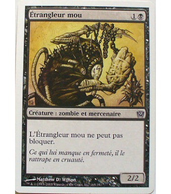 ETRANGLEUR MOU - CREATURE ZOMBIE ET MERCENAIRE - VF CARTE MTG MAGIC