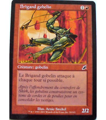 BRIGAND GOBELIN - CREATURE GOBELIN - VF CARTE MTG MAGIC