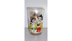 ANCIEN VERRE DE COLLECTION - ASTRO LE PETIT ROBOT ET URANIA TF1 1984 TEZUKA 1982