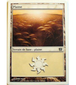 PLAINE - TERRAIN DE BASE PLAINE - VF CARTE MTG MAGIC