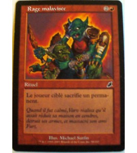 RAGE MALAVISEE - RITUEL - VF CARTE MTG MAGIC 