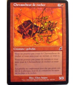 CHEVAUCHEUR DE ROCHER - CREATURE GOBELIN - VF CARTE MTG MAGIC