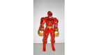 FIGURINE SENTEI POWER RANGERS ROUGE ARTICULE BANDAI 2005 (14x7cm)