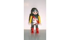 FIGURINE PLAYMOBIL N°167 - CHEVALIER MECHANT (7x4cm)