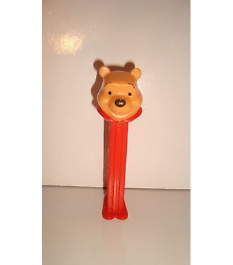 FIGURINE PEZ DISPENSER CANDY DISNEY WINNIE L'OURSON U.S. PATENT 4.966.305 (11cm)