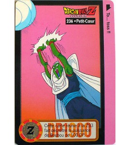 CARTE DRAGON BALL Z CARDDASS BANDAI 1996 - N-¦236 PETIT COEUR