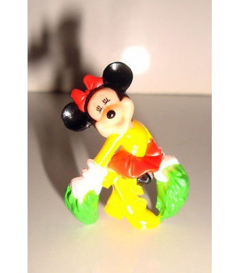PETITE FIGURINE FIGUR  WALT DISNEY - MINNIE POM POM GIRL (4x2,5cm) 17