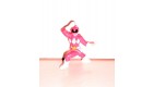 MINI FIGURINE POWER RANGER SENTEI FORCE ROSE (3,5x3cm)