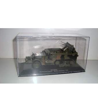 VEHICULE MILITAIRE - M16 MGMC 3RD ARMORED DIVISION AACHEN GERMANY 1944 (14x5cm)