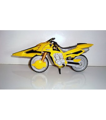 MOTO SENTEI POWER RANGERS FORCE JAUNE BANDAI 2005 (10x23cm)