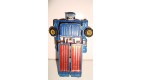FIGURINE VINTAGE 80'S ROBOT TRANSFORMABLE  MC TOY CAMION BLEU