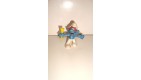 FIGURINE LES SCHTROUMPFS SMURF PITUFO PEYO BULLY GERMANY (5x6cm)