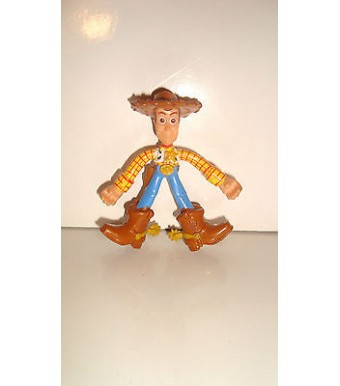 FIGURINE DISNEY PIXAR 2002 TOY STORY  WOODY LE COW BOY (8x7cm)