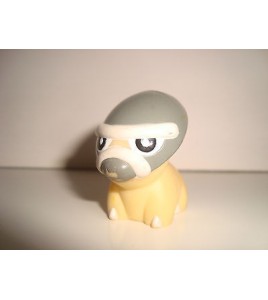 FIGURINE NINTENDO POKEMON OFFICIELLE BANDAI 2006 DINOCLIER SHIELDON (4x4cm)