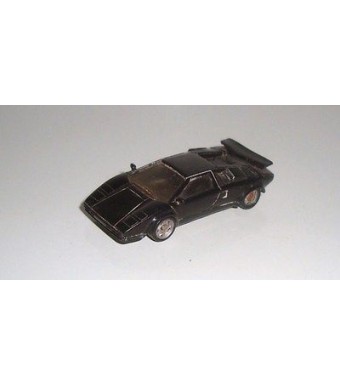 ANCIENNE VOITURE MONOGRAM MODELS 1989 LAMBORGINI NOIR N°1  (4,5x2cm)