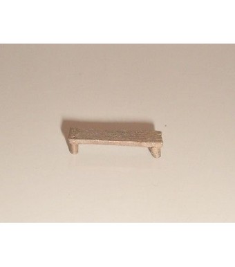 DECOR ASTERIX & OBELIX 2004 GOSCINNY UDERZO EN PLOMB TAILLE PIXI BANC