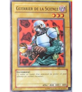 CARTE YU-GI-OH!  GUERRIER DE LA SCIENCE SDP-F097