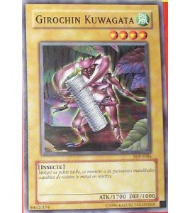 CARTE YU-GI-OH!  GIROCHIN KUWAGATA SDP-F085