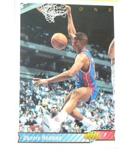 CARTE  NBA BASKET BALL 1993  PLAYER CARDS DENNIS RODMAN (153)