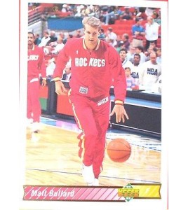 CARTE  NBA BASKET BALL 1993  PLAYER CARDS MATT BULLARD (164)