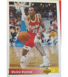 CARTE  NBA BASKET BALL 1993  PLAYER CARDS MOOKIE BLAYLOCK (92)