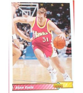 CARTE  NBA BASKET BALL 1993  PLAYER CARDS ADAM KEEFE (95)