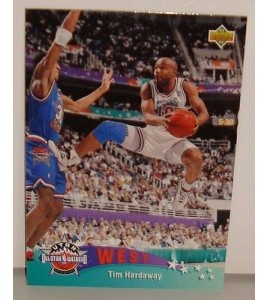 CARTE DE COLLECTION NBA BASKET BALL 1993  WEST ALL STARS TIM HARDAWAY (20)