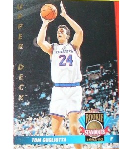 CARTE DE COLLECTION NBA BASKET BALL 1993  ROOKIES STANDOUTS TOM GUGLIOTTA (74)