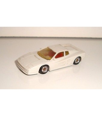 MINI VEHICULE FERRARI BLANCHE MONOGRAM MODELS 1989 (5x2cm)