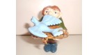 FIGURINE WALT DISNEY LE BOSSU DE NOTRE DAME AVEC COLOMBES (8x5cm)