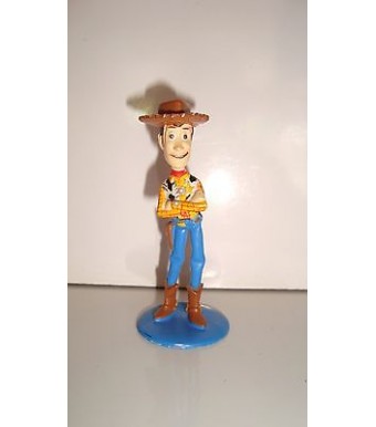 FIGURINE DISNEY PIXAR TOY STORY  WOODY LE COW BOY HASBRO 2001 (8x3,5cm)
